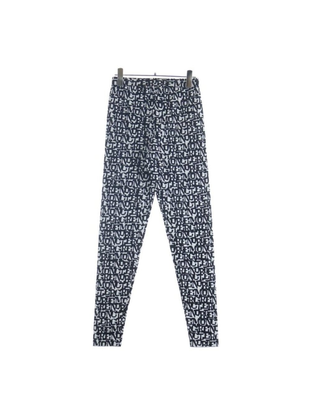 Moncler Grenoble Pantalone Tricot All Over Pattern Joggers Pants White